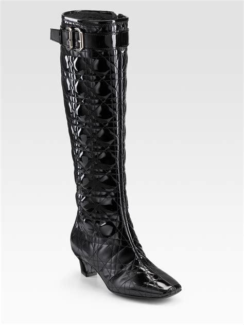 dior patent leather boots buy|dior leather ankle boots.